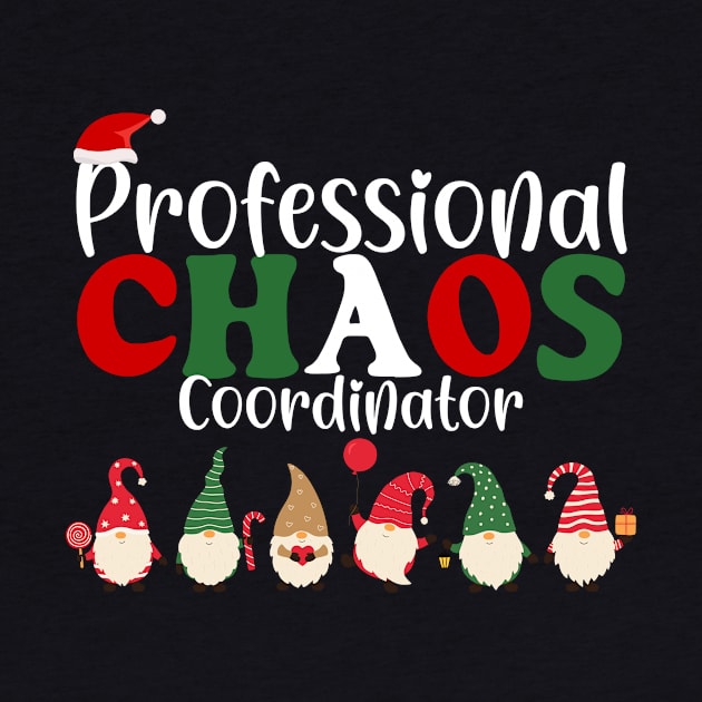 Chaos Coordinator School Teacher Funny Christmas by AimArtStudio